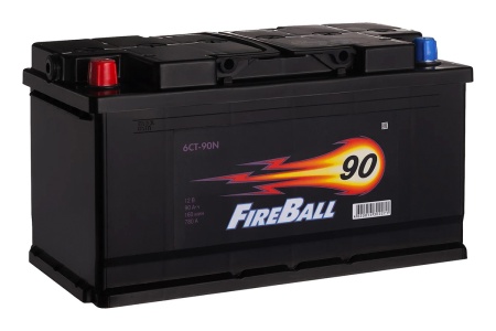 6СТ-90 Fire Ball п/п аккумулятор 780En д353ш175в190