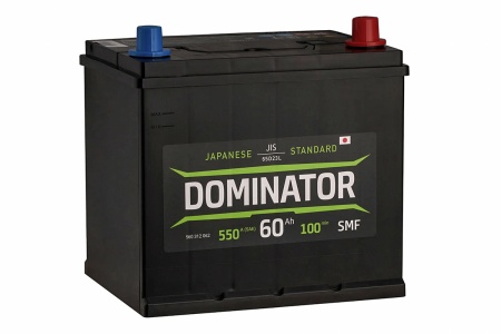 6СТ-60 Dominator о/п (JIS) D23 аккумулятор 500En д230ш175в220