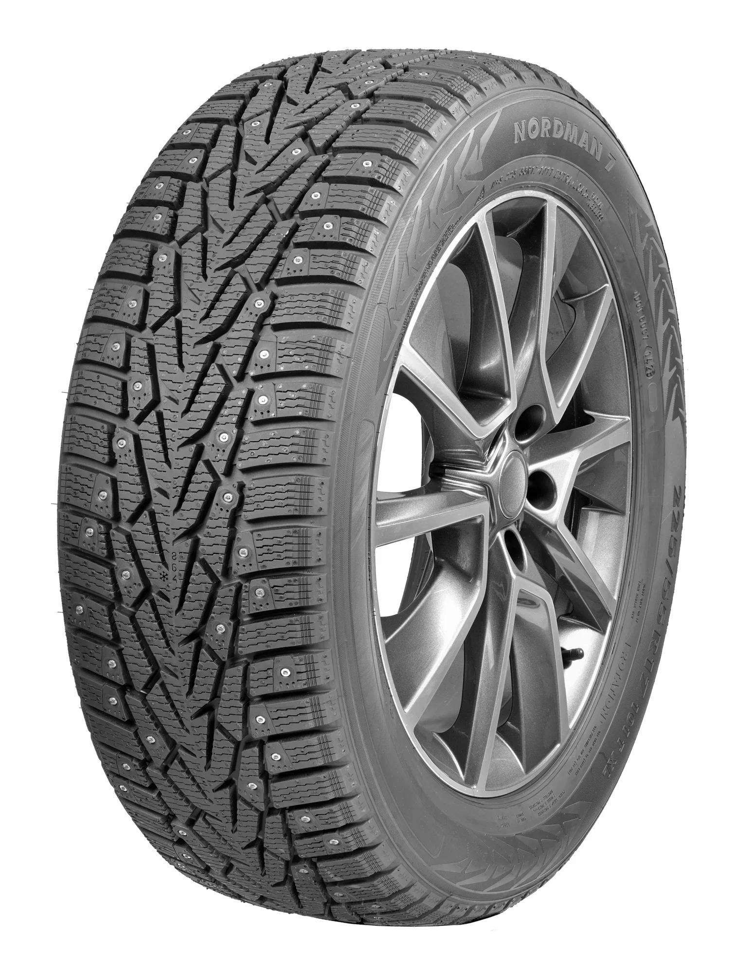 215/55R-17 Nokian Nordman 7 XL T98 шип автошина