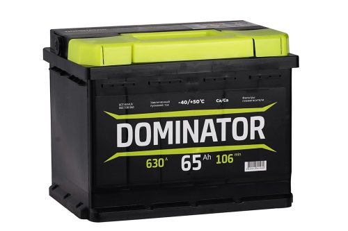 6СТ-65 Dominator о/п аккумулятор 630En д242ш175в190