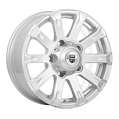 Диск 7*16 5*139,7 et35 d108,5 KиK Байкал (КС601) сильвер