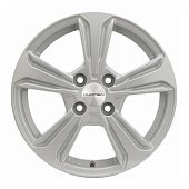 Диск 6*15 4*100 et46 d54,1 Khomen Wheels KHW1502 (Rio/Solaris) F-Silver